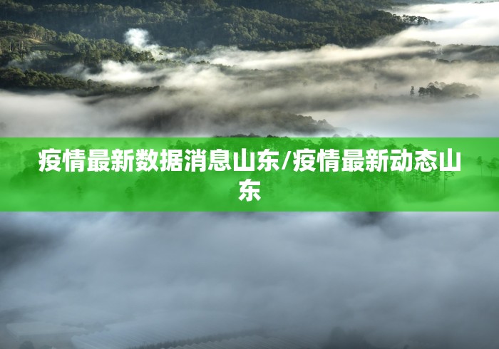 疫情最新数据消息山东/疫情最新动态山东