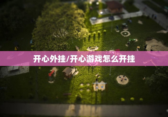 开心外挂/开心游戏怎么开挂