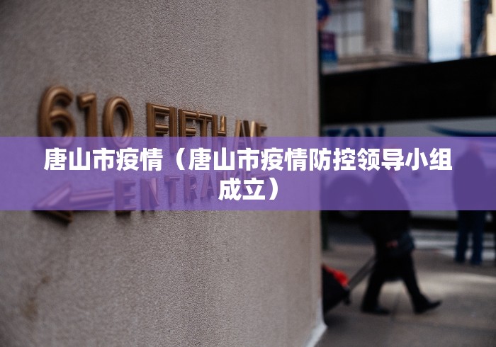 唐山市疫情（唐山市疫情防控领导小组成立）
