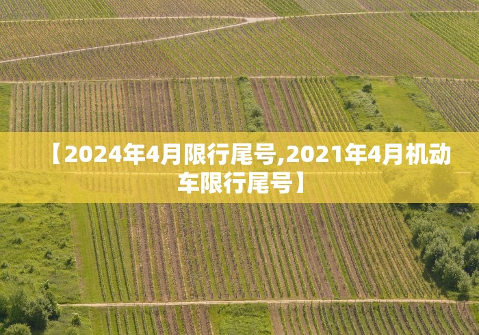 【2024年4月限行尾号,2021年4月机动车限行尾号】
