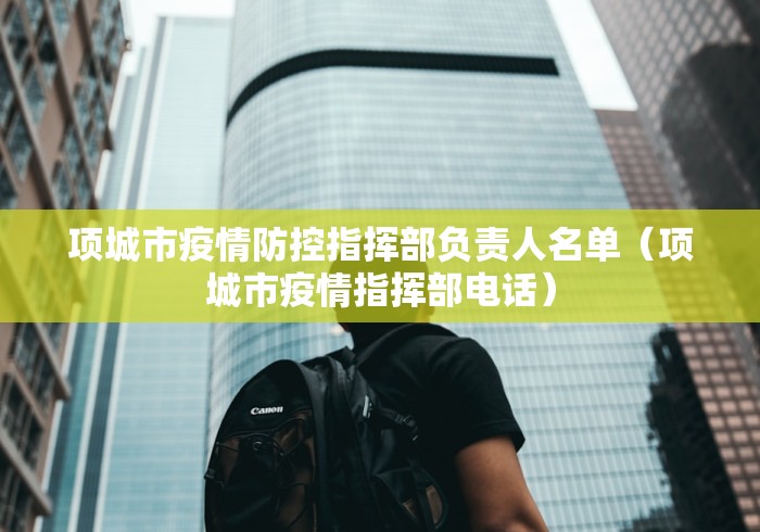 项城市疫情防控指挥部负责人名单（项城市疫情指挥部电话）