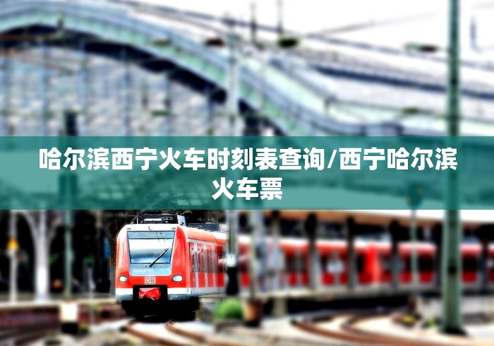 哈尔滨西宁火车时刻表查询/西宁哈尔滨火车票 哈尔滨西宁火车时刻表查询/西宁哈尔滨火车票