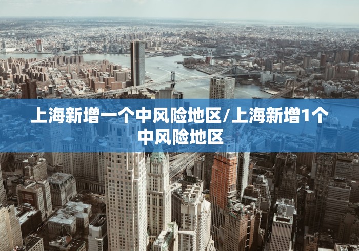 上海新增一个中风险地区/上海新增1个中风险地区 上海新增一个中风险地区/上海新增1个中风险地区