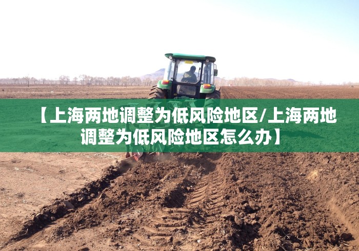 【上海两地调整为低风险地区/上海两地调整为低风险地区怎么办】