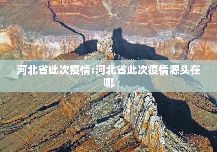 河北省此次疫情:河北省此次疫情源头在哪