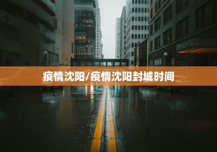 疫情沈阳/疫情沈阳封城时间