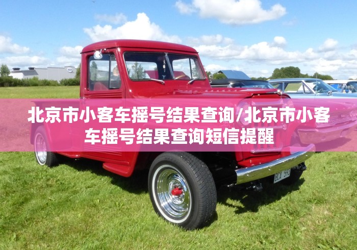 北京市小客车摇号结果查询/北京市小客车摇号结果查询短信提醒