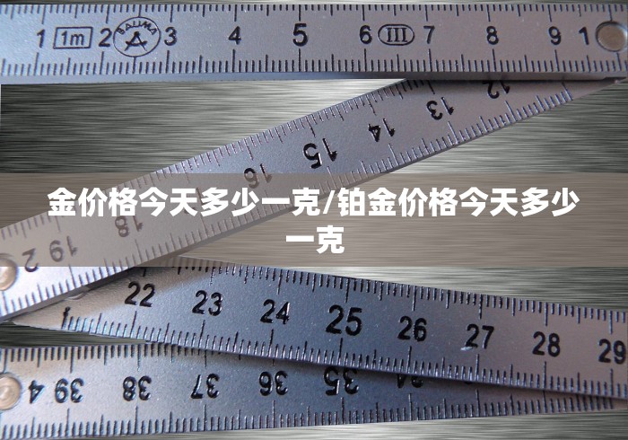 金价格今天多少一克/铂金价格今天多少一克