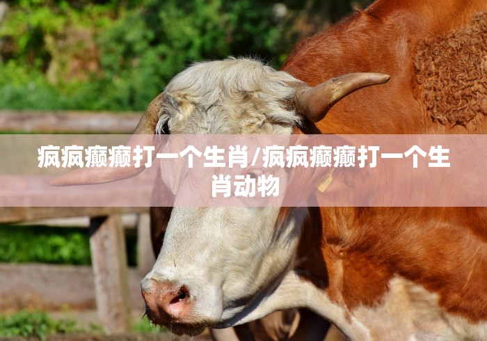 疯疯癫癫打一个生肖/疯疯癫癫打一个生肖动物