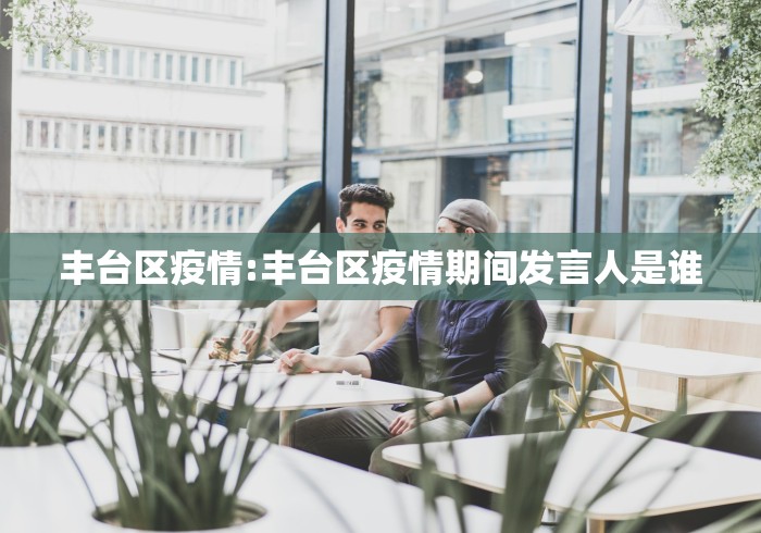 丰台区疫情:丰台区疫情期间发言人是谁